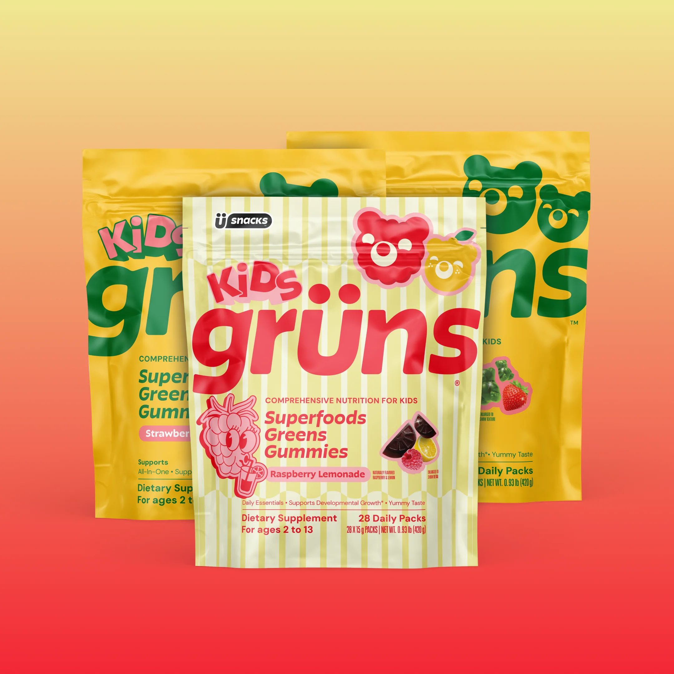 Grüns Kids Raspberry Lemonade - Image 8