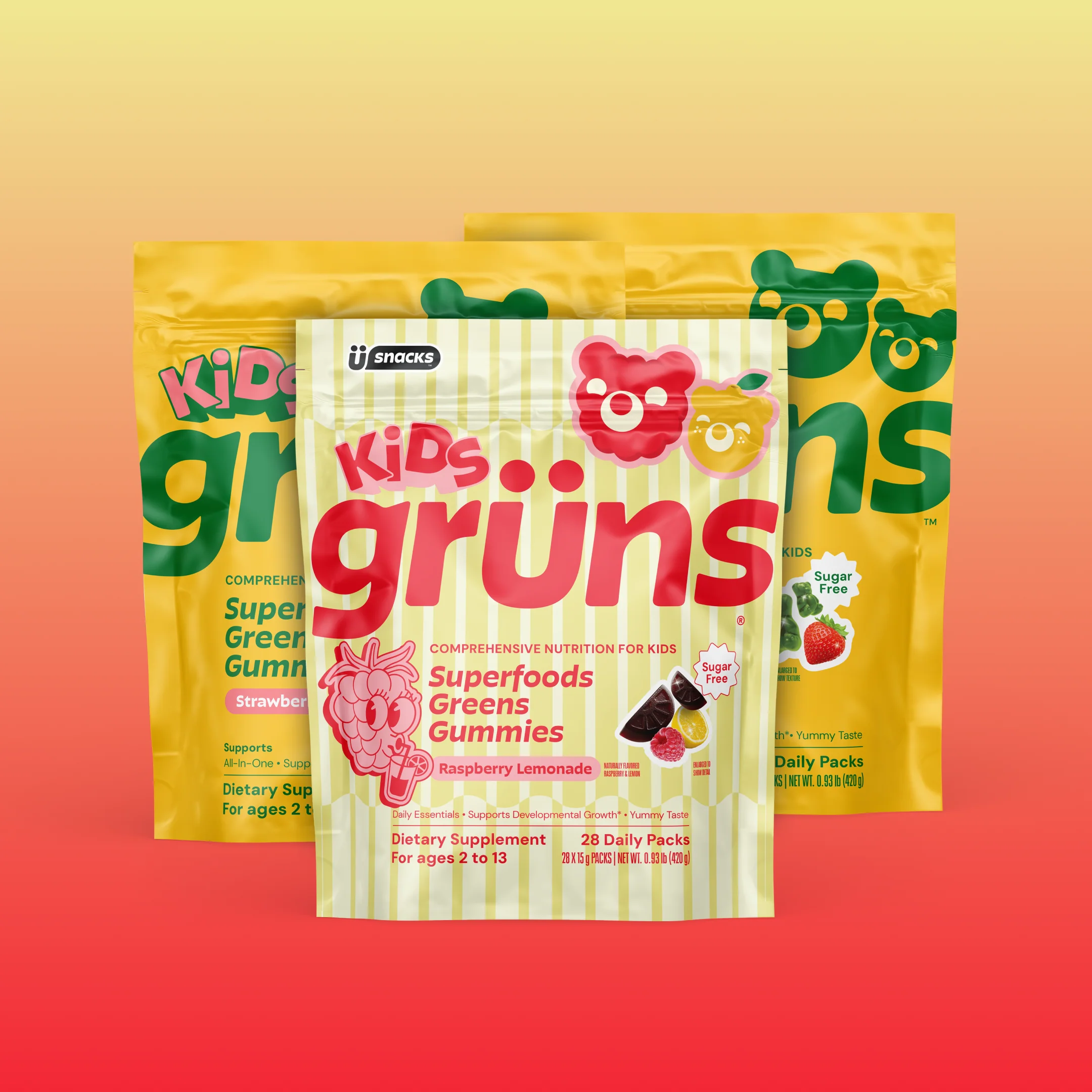 Grüns Kids Raspberry Lemonade - Image 9